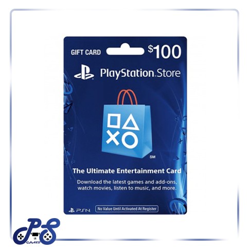 گیفت کارت 100 دلاری PSN آمریکا